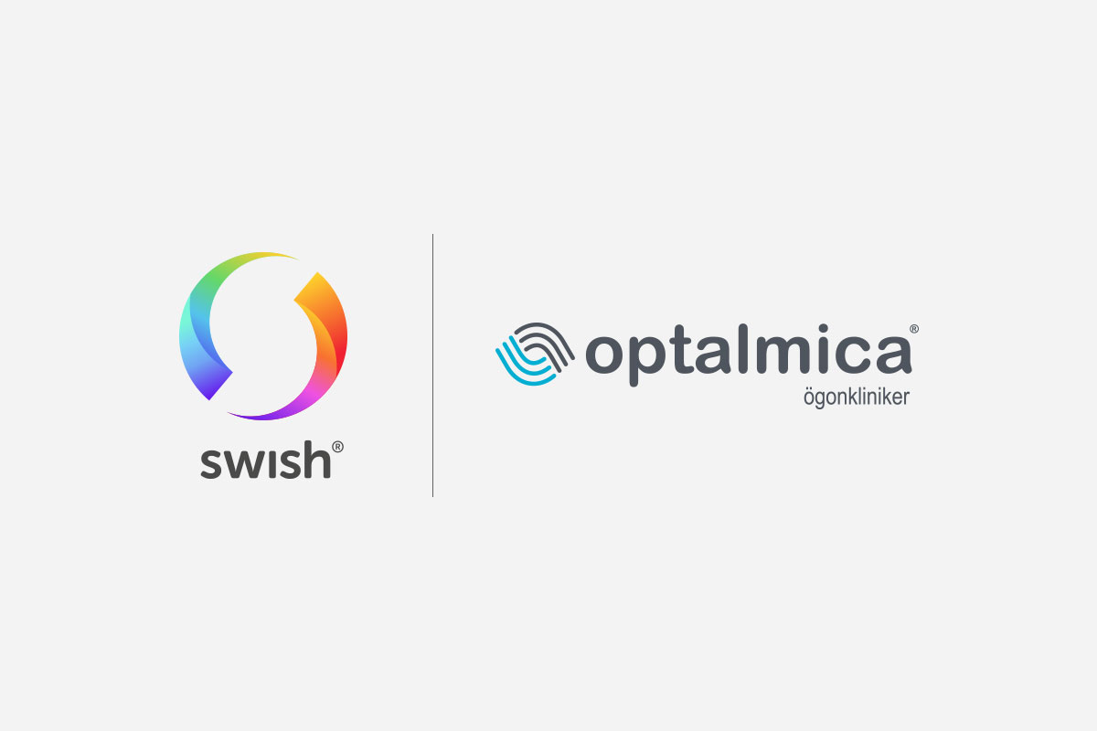 Swish som betalningssätt hos Optalmica ögonkliniker